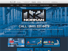 Tablet Screenshot of norkan.com